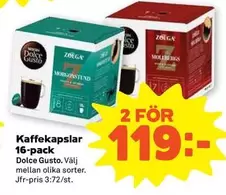 Dolce Gusto - Kaffekapslar