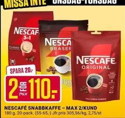 Nescafe - SNABBKAFFE