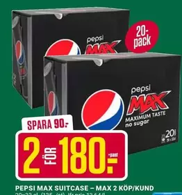 Pepsi - MAX SUITCASE - MAX
