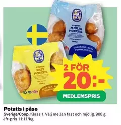 Potatis i påse