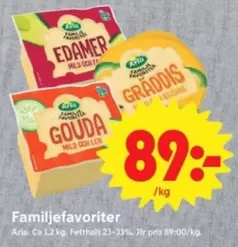 Arla - Familjefavoriter
