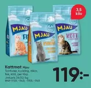 mjau - Kattmat