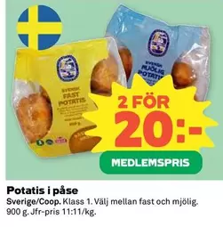 Potatis i påse