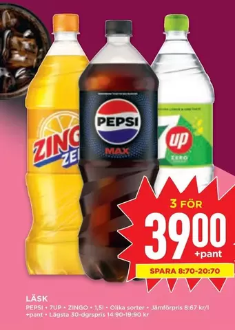 Pepsi - PEPSI, TUP, ZINGO