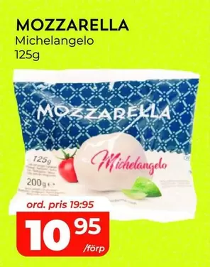 Michelangelo - MOZZARELLA