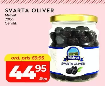 SVARTA OLIVER