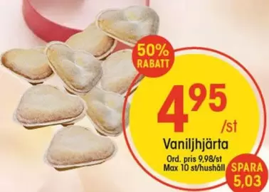 Vaniljhjärta