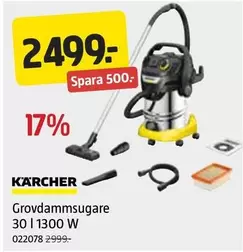 Kärcher - Grovdammsugare