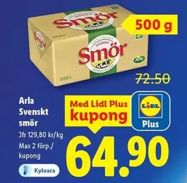 Arla - Svenskt smör