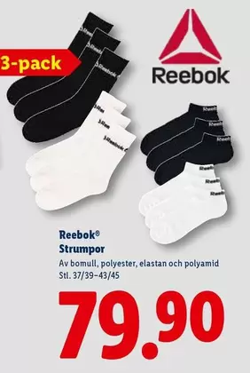 Reebok - Strumpor