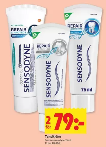 sensodyne - Tandkräm