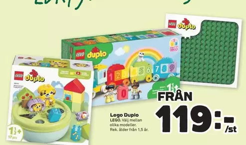 LEGO - , välj mellan olika modeller