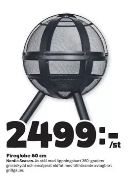 Nordic Season - Fireglobe 60 cm