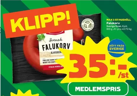 Favorit - Falukorv