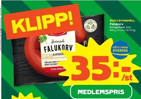 Favorit - Falukorv
