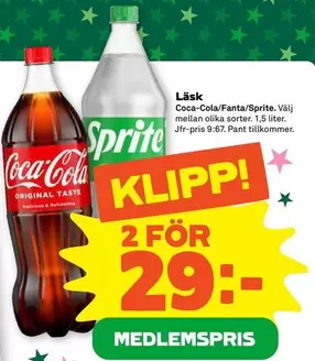 Sprite - Coca-Cola/Fanta/