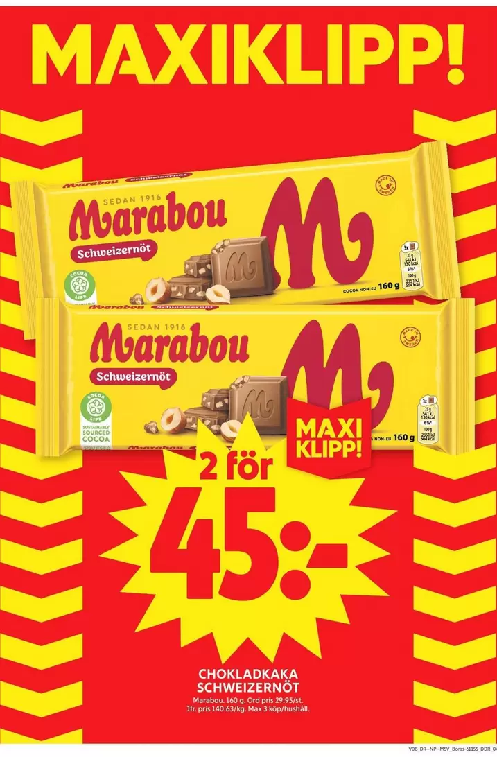 marabou - Schweizernöt
