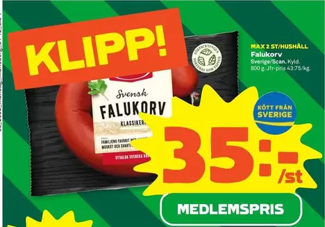 Favorit - Falukorv