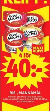 Risifrutti - RIS-, MANNAMAL