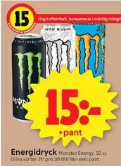Monster energy - Energidryck