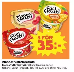 Mannafrutta/Risifrutti