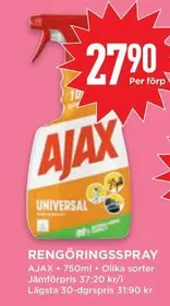 Ajax - RENGÖRINGSSPRAY