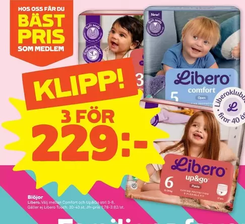 Libero - Blöjor