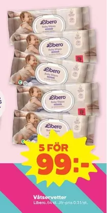 Libero - Våtservetter
