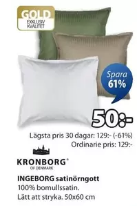 INGEBORG satinörngott