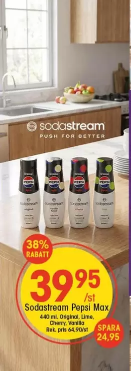 sodastream - Pepsi Max