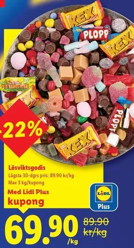 Lösviktsgedis