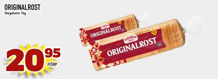 Skogaholm - ORIGINALROST