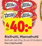 Risifrutti - , Mannafrutti