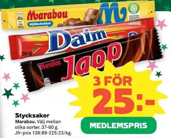 marabou - Stycksaker