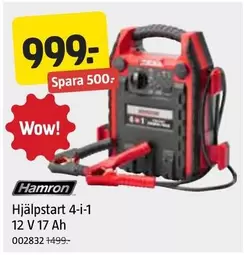 Hamron - Hjälpstart 4-i-1