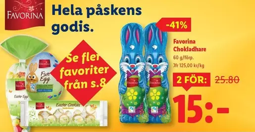 Favorina - Chokladhare