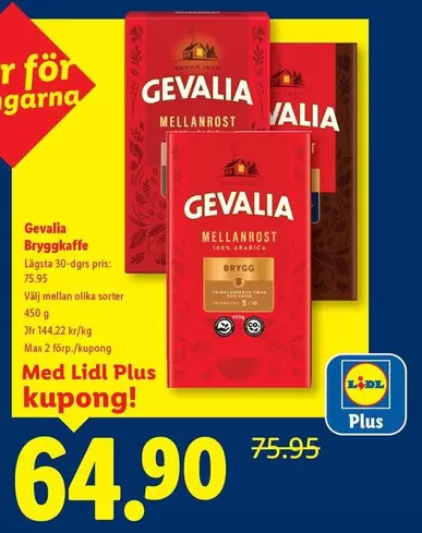 gevalia - Bryggkaffe