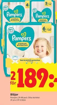 Pampers - Blöjor