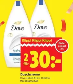 Dove - Duschcreme