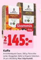 Arvid Nordquist - Kaffe