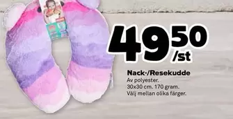 Nack-/Resekudde