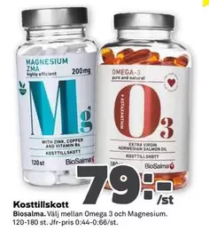 Omega - 3 och Magnesium
