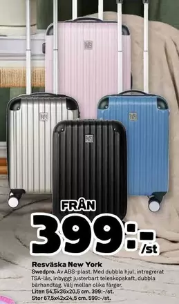 Resväska New York