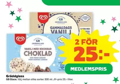 GB Glace - Gräddglass