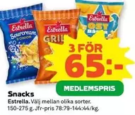 Estrella - Snacks