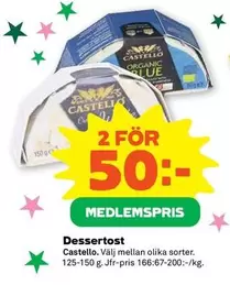 Castello - Dessertost