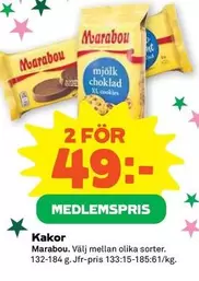 marabou - Kakor