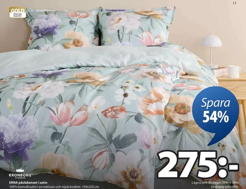 Påslakanset i satin