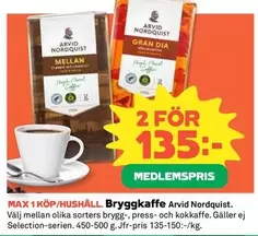 Arvid Nordquist - Bryggkaffe