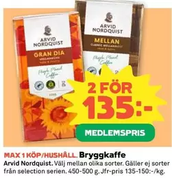 Arvid Nordquist - Bryggkaffe